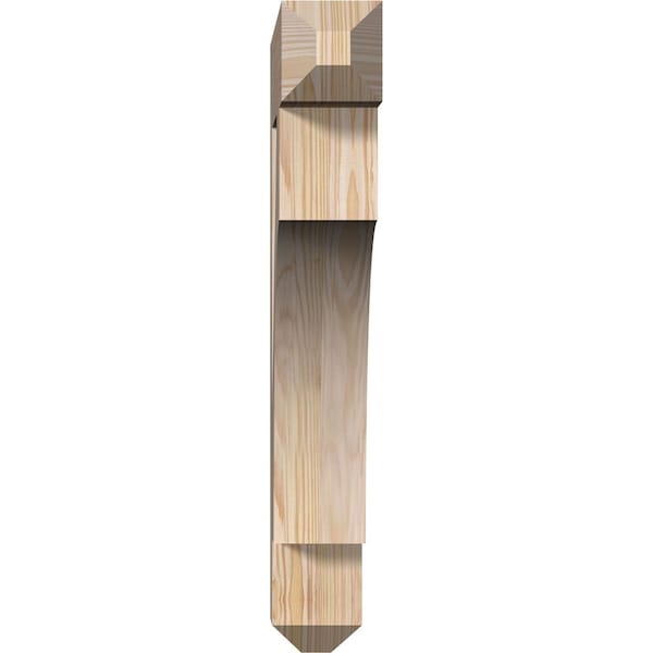 Westlake Craftsman Smooth Bracket, Douglas Fir, 3 1/2W X 20D X 24H